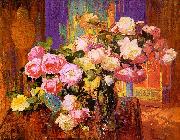 Bischoff, Franz Roses Spain oil painting reproduction